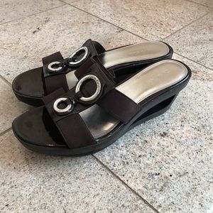 Calvin Klein slip on sandals size 8